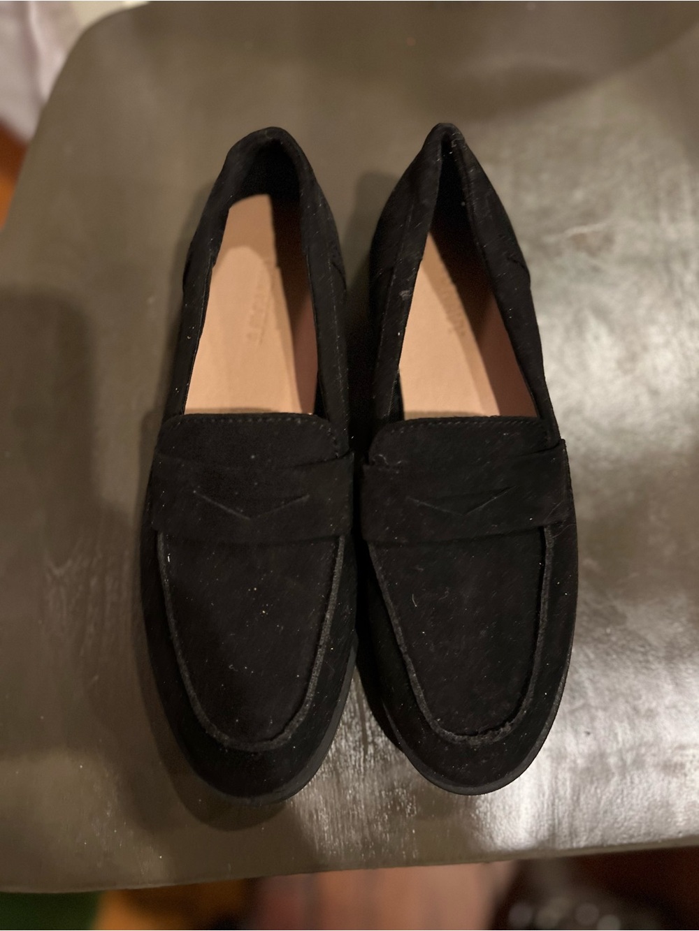 Old Navy Black Suede Women’s Loafers